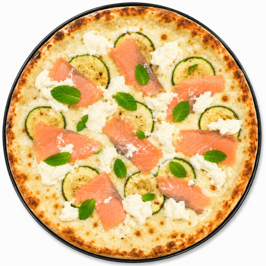 Salmone e Stracciatella